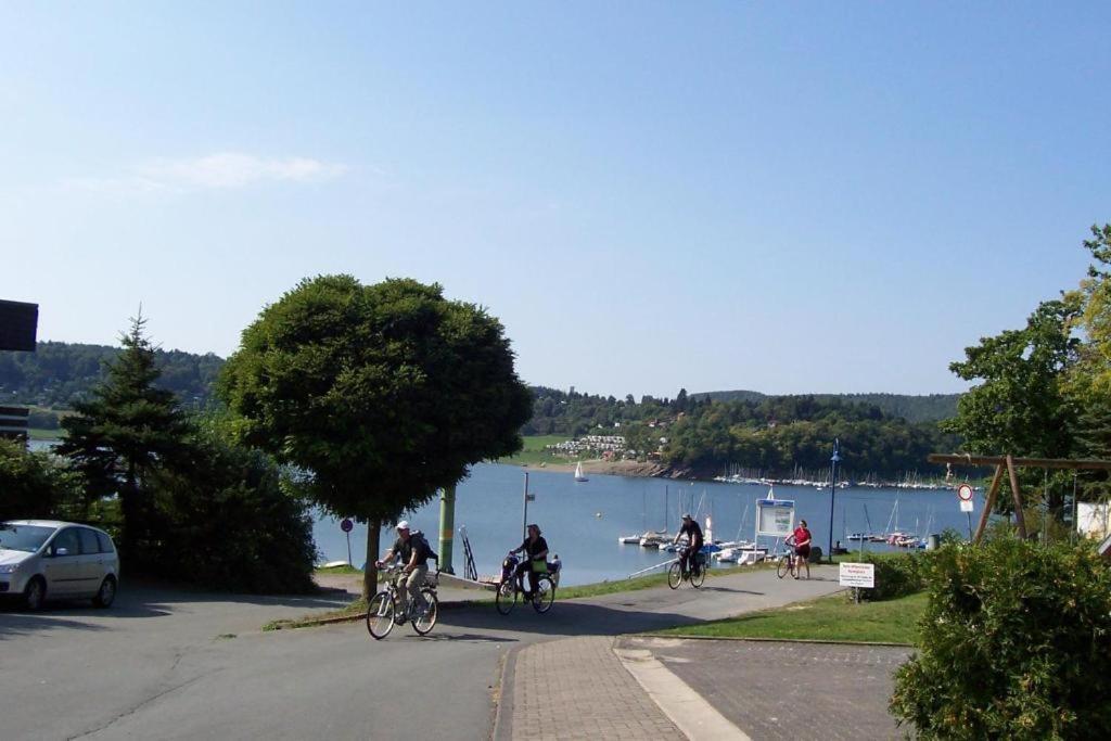Seeblick Geniessen In Schoener Fewo Am Edersee Scheid  Kültér fotó
